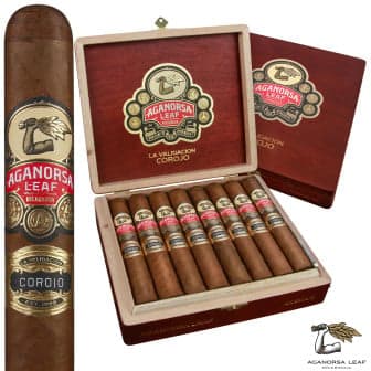 Aganorsa Leaf La Validacion Corojo Gran Box-Pressed Robusto 5 Pack cigar listing