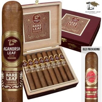 Aganorsa Leaf Rare Leaf Robusto 5 Pack cigar listing