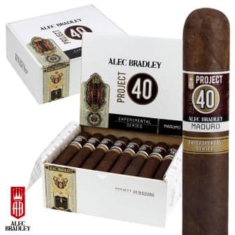 Alec Bradley Project 40 Maduro 05.50 Robusto 5 Pack cigar listing