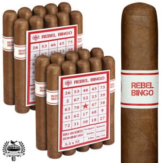 Caldwell Lost & Found Rebel Bingo Robusto 5 Pack cigar listing