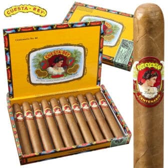 Cuesta Rey Centenario Robusto #7 Natural 5 Pack cigar listing