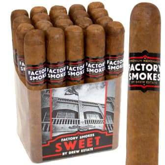 Drew Estate Factory Smokes Sweet Robusto 20 Pack cigar listing