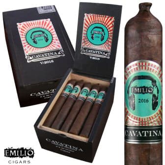 Emilio Cigars Cavatina 4.5x48 5 Pack cigar listing