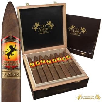Esteban Carreras 10 Anos Maduro Robusto 5 Pack cigar listing