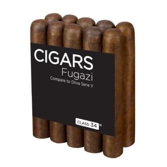 Fugazi - Compare to Oliva Serie V Double Robusto 10 CIGARS cigar listing