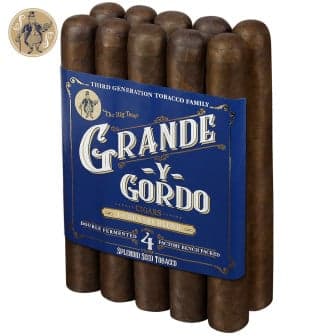 Grande y Gordo Nicaragua Maduro  4x60 10 CIGARS cigar listing