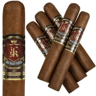 Jas Sum Kral Red Knight Robusto 5 Pack cigar listing