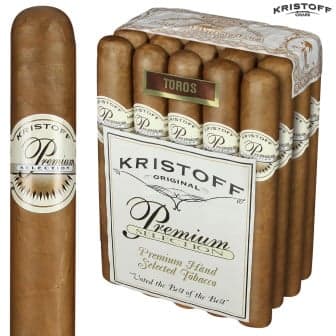 Kristoff Premium Selection Natural Toro 20 Pack cigar listing
