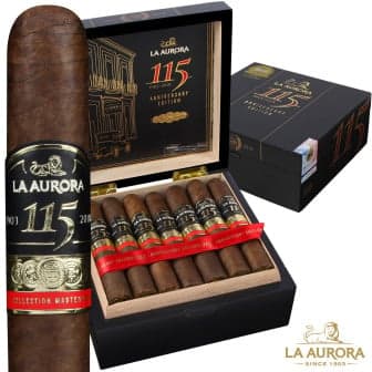 La Aurora 115 Aniversario Robusto 5 Pack cigar listing