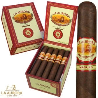 La Aurora Maduro 1985 Robusto 5 Pack cigar listing