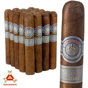 Montecristo Platinum Robusto 5 Pack cigar listing