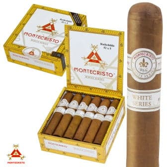 Montecristo White Rothchilde 5 Pack cigar listing