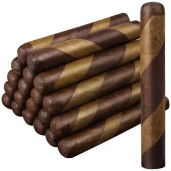 Nicaraguan Overruns 6x60 Barber Pole Box-Pressed Gordo 20 Pack cigar listing