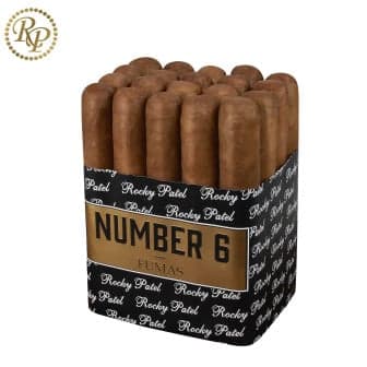 Rocky Patel Number 6 Fumas Robusto 20 Pack cigar listing