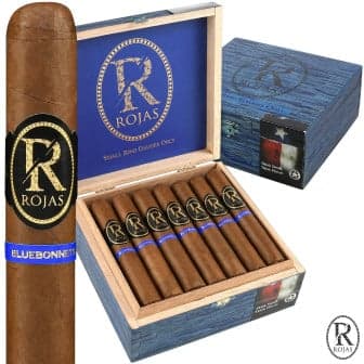Rojas Cigars Bluebonnets Robusto 5 Pack cigar listing