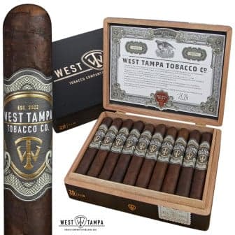 West Tampa Tobacco Co. Black Robusto 5 Pack cigar listing