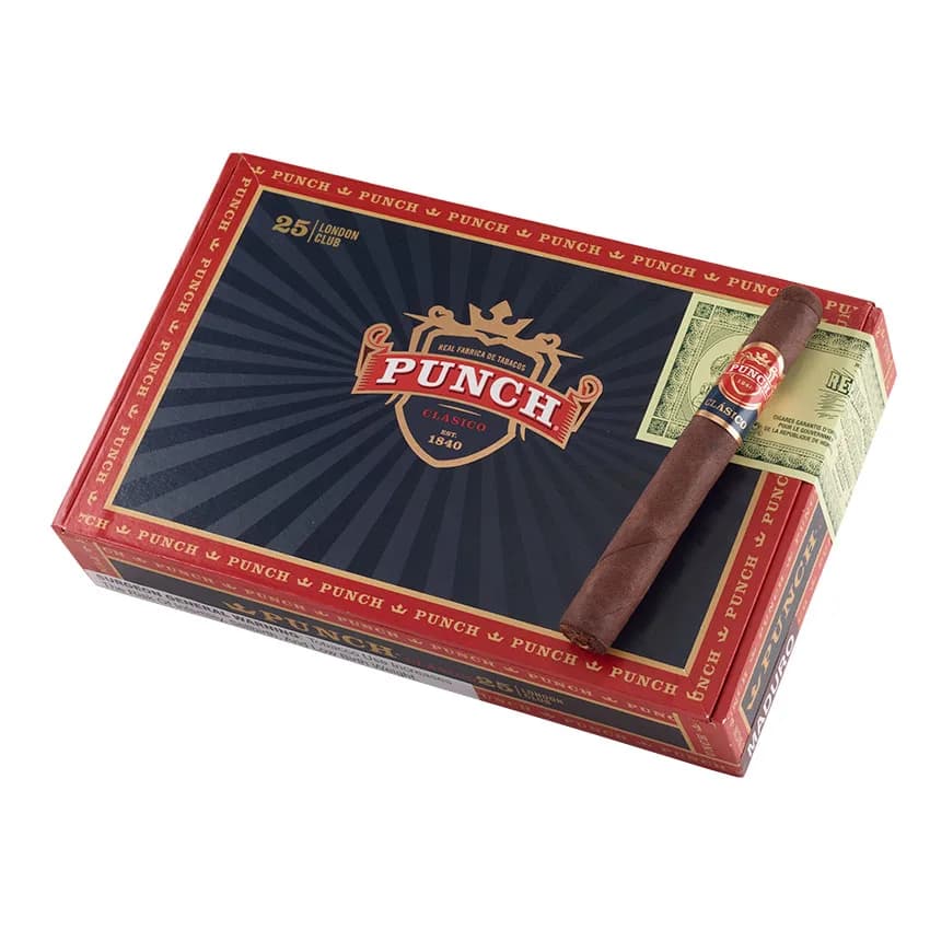 Punch Clasico London Club Maduro cigar listing