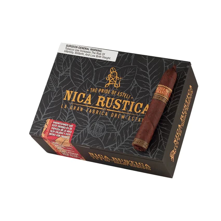 Nica Rustica by Drew Estate Short Robusto Maduro cigar listing