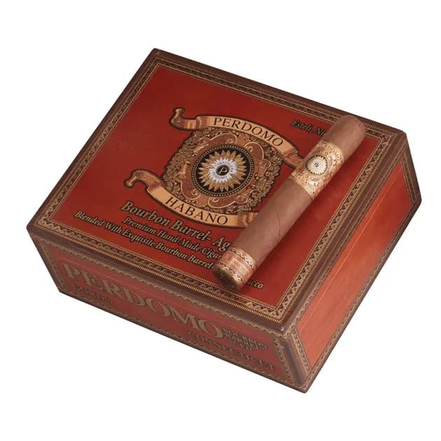 Perdomo Habano Connecticut Barrel Aged Gordo Natural cigar listing