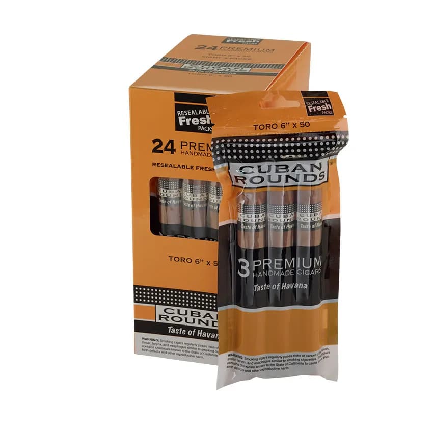Cuban Rounds Toro Natural cigar listing