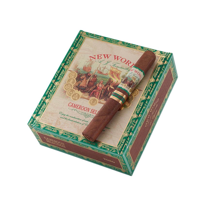 New World By AJF Cameroon Toro Natural cigar listing