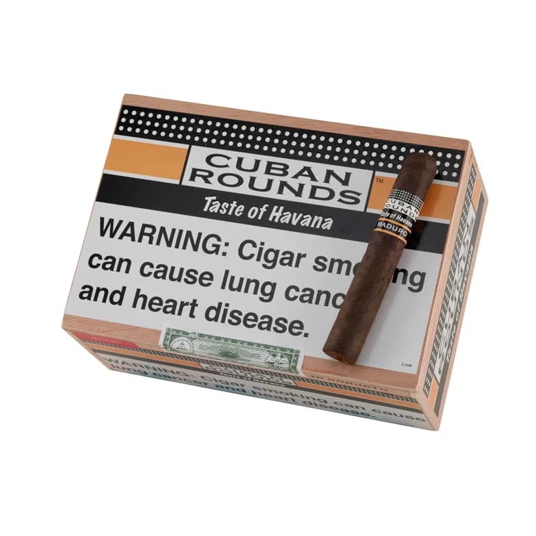 Cuban Rounds Robusto Maduro cigar listing