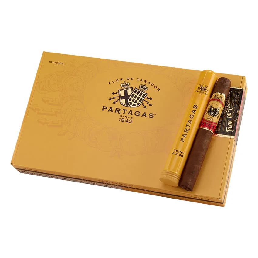 Partagas Toro Tube Natural cigar listing
