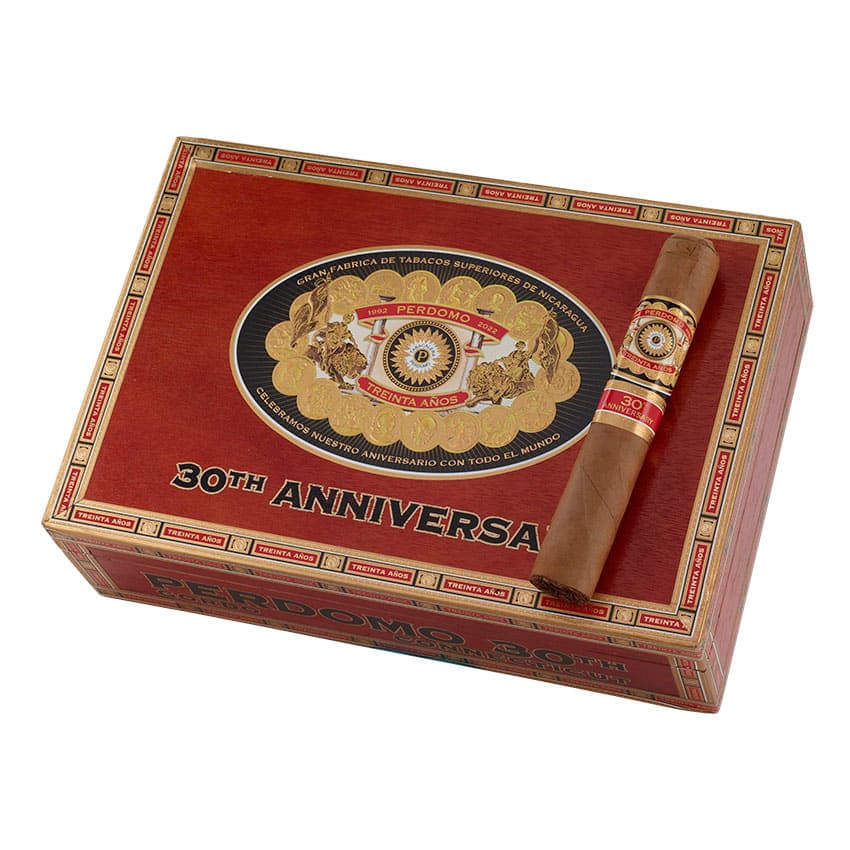 Perdomo 30th Anniversary Connecticut Gordo Natural cigar listing