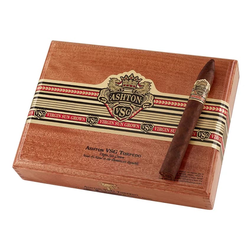 Ashton Virgin Sun Grown Torpedo Natural cigar listing
