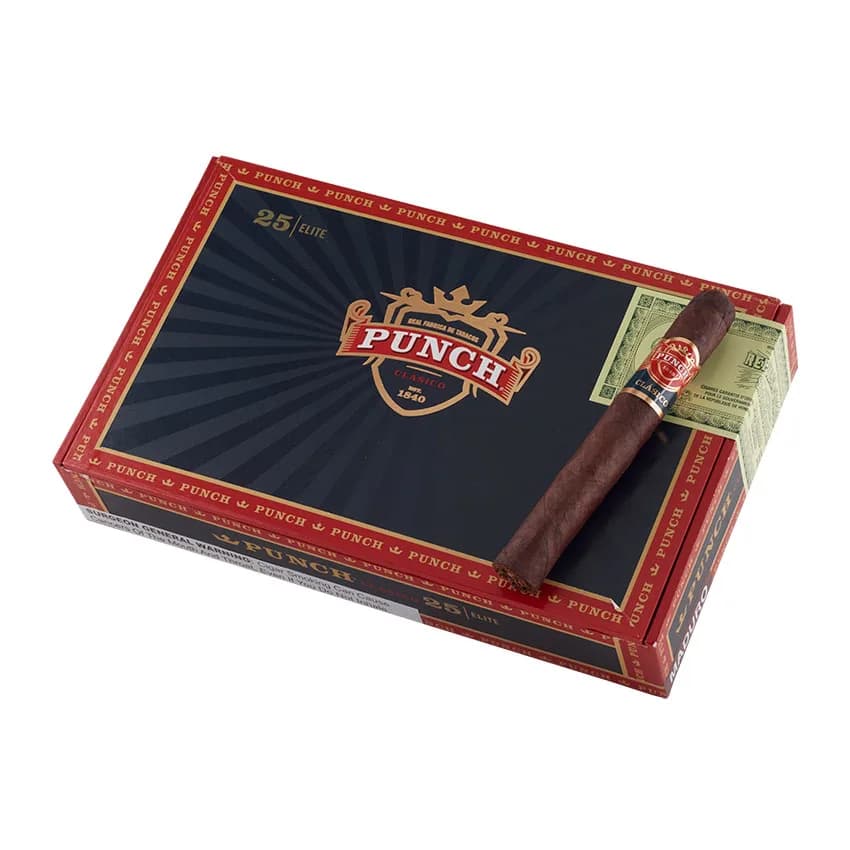Punch Clasico Elites Maduro cigar listing