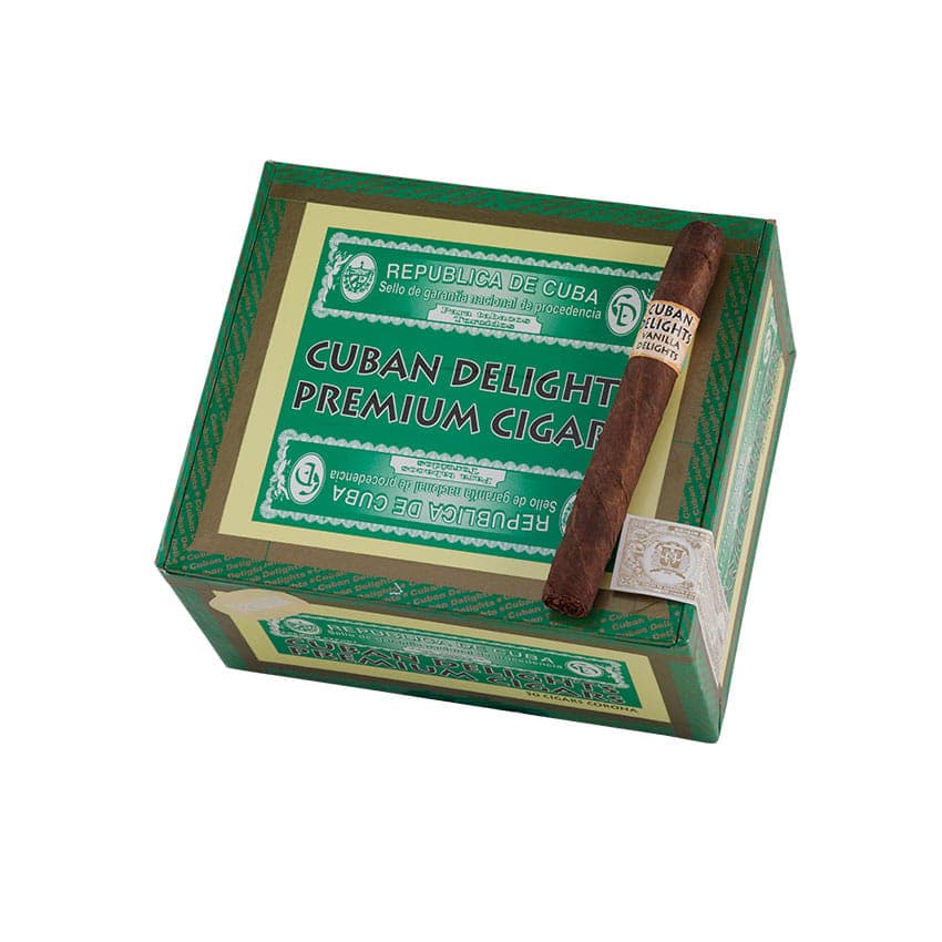 Cuban Delights Corona Vanilla Natural cigar listing