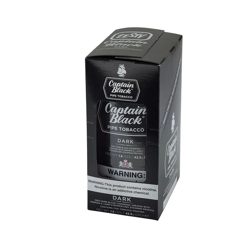 Captain Black Dark 1.5oz Pack cigar listing