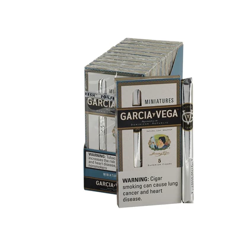 Garcia y Vega Miniatures 5 Pack Natural cigar listing