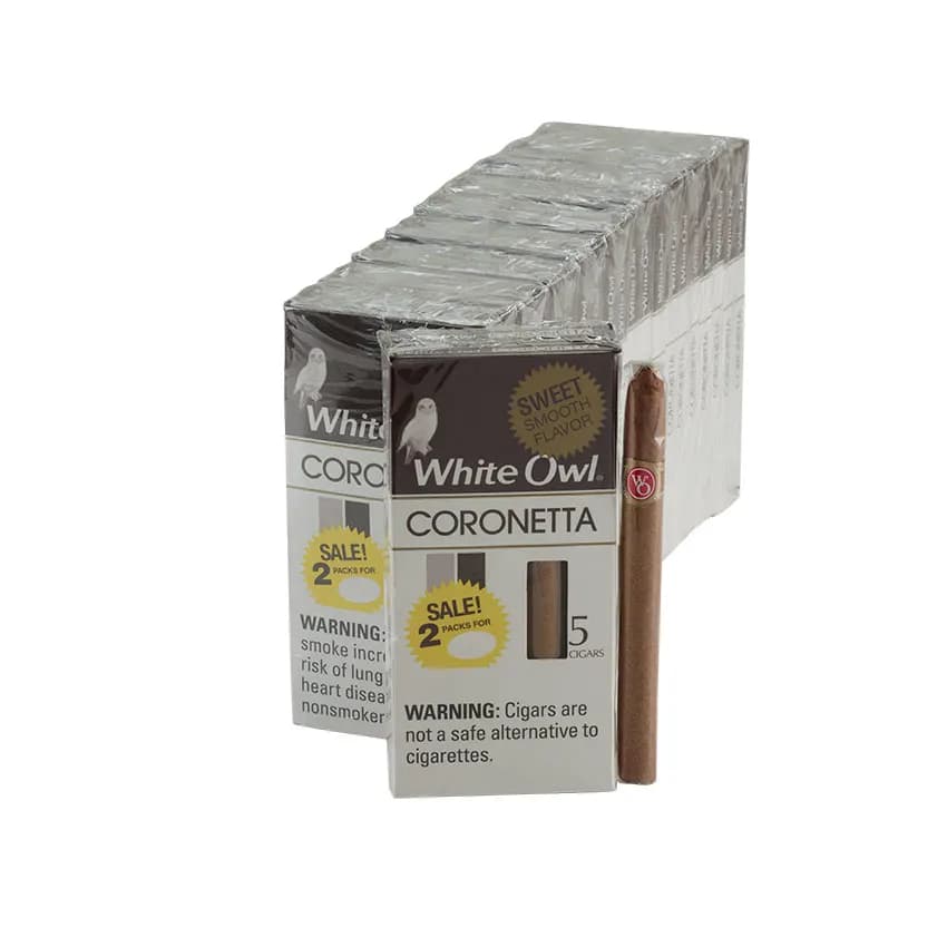 White Owl Coronetta (10) Natural cigar listing