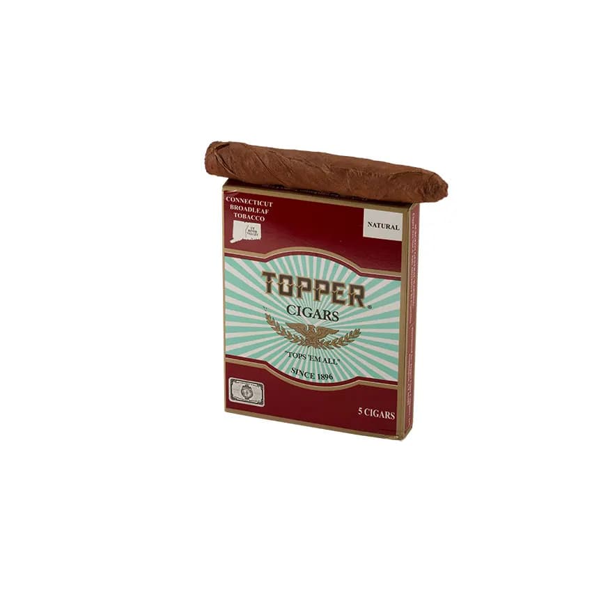 Topper Broadleaf Natural (5) cigar listing