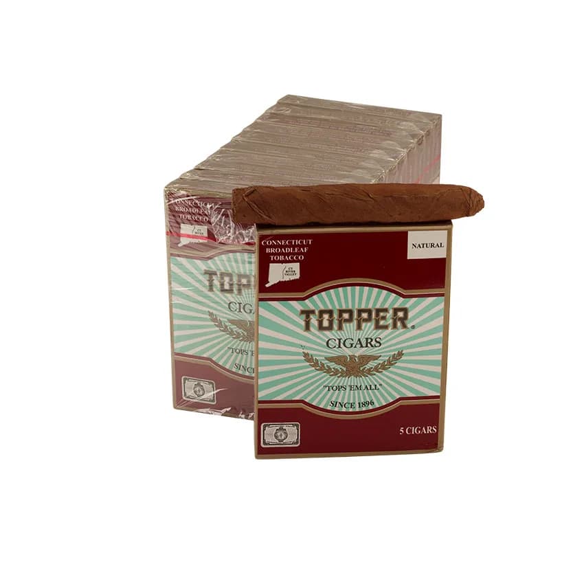 Topper Broadleaf Natural (5) cigar listing