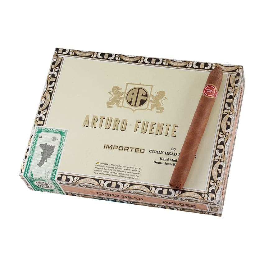 Arturo Fuente Curly Head Deluxe Natural cigar listing