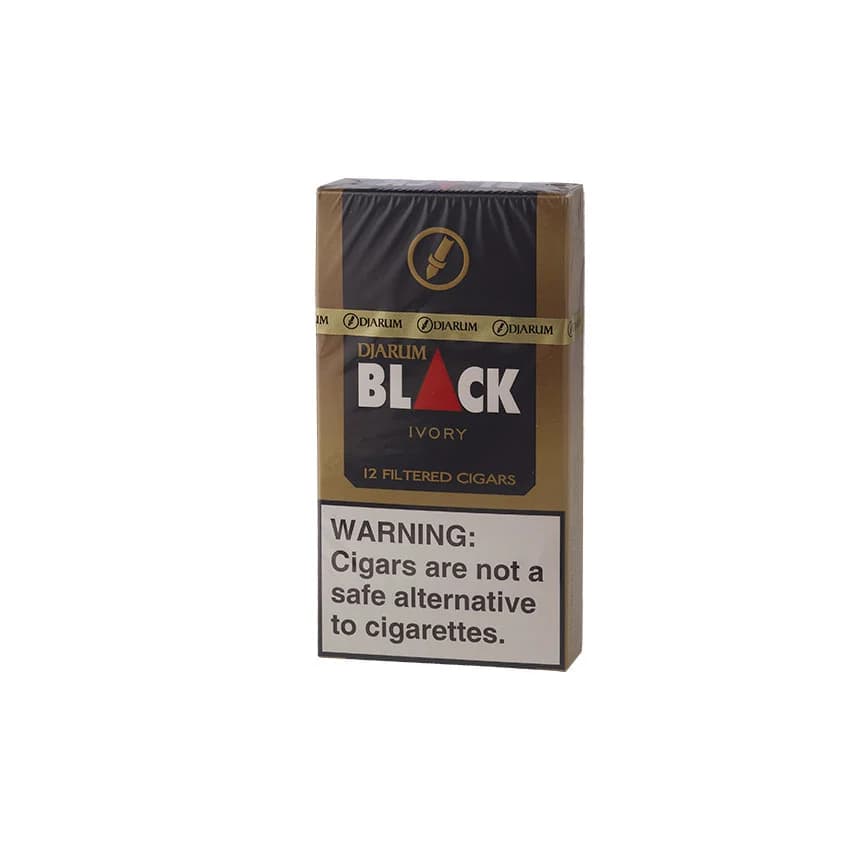 Djarum Black Ivory Filtered Cigar (12) Natural cigar listing
