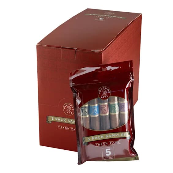 Warped Venture 1492 Fresh Pack 10/5 - Sampler of 50 Varies cigar listing