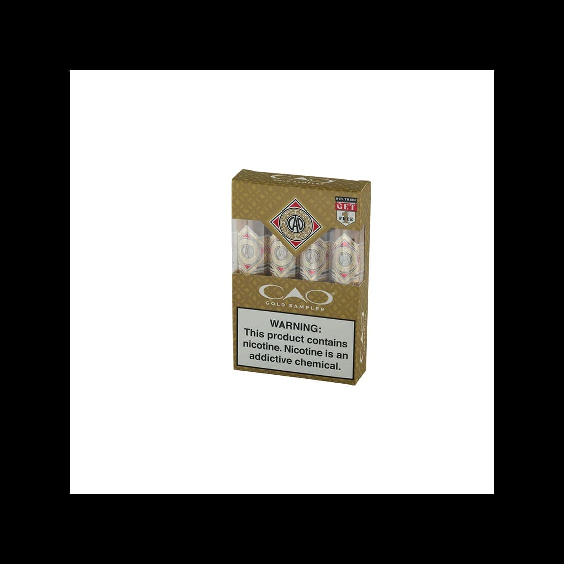 CAO Gold 4 Cigar Sampler Varies cigar listing