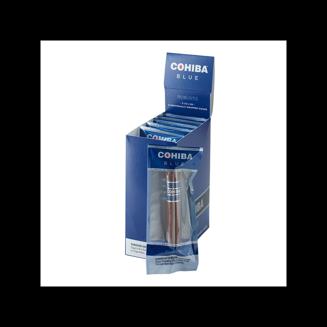 Cohiba Blue Robusto Freshness 6 Pack Natural cigar listing