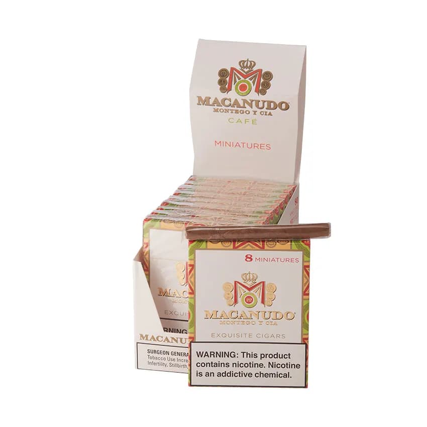 Macanudo Cafe Miniatures Natural cigar listing