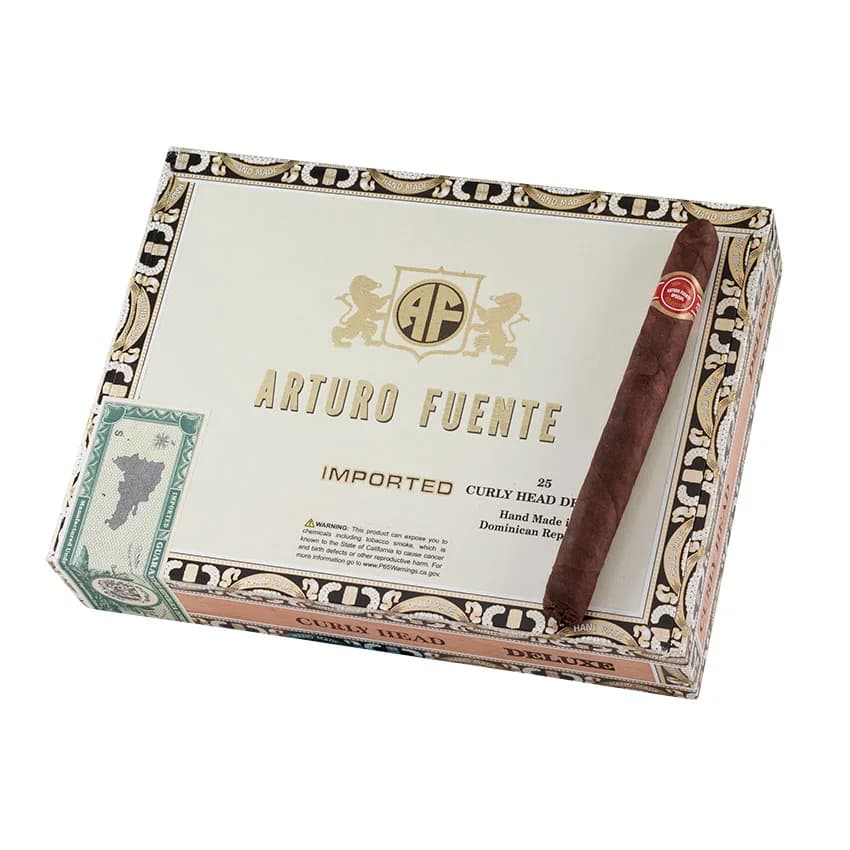 Arturo Fuente Curly Head Deluxe Maduro cigar listing