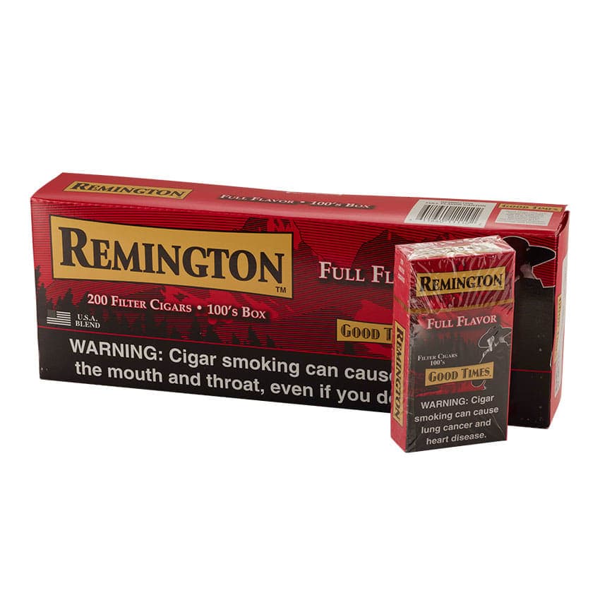 Remington Filter Cigars Full Flavor (20) Natural cigar listing