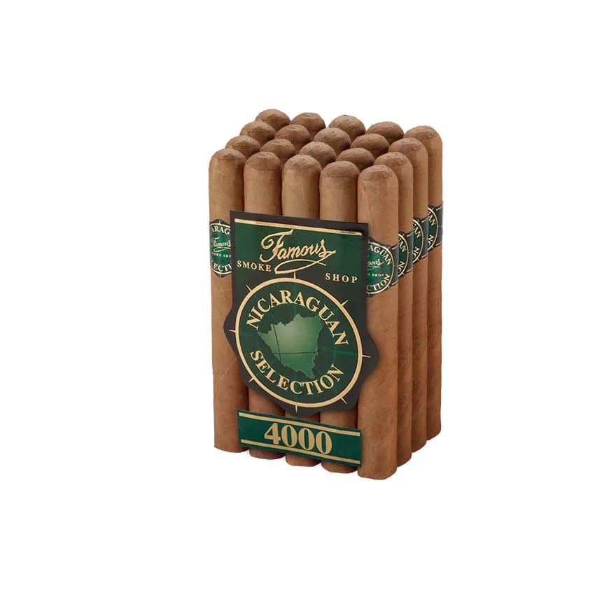 Famous Nicaraguan 4000 Toro Natural cigar listing