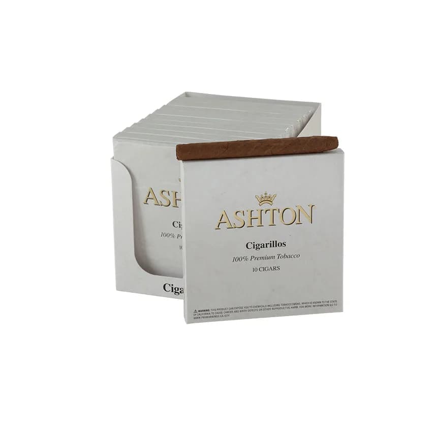 Ashton Classic Cigarillo (10) Natural cigar listing