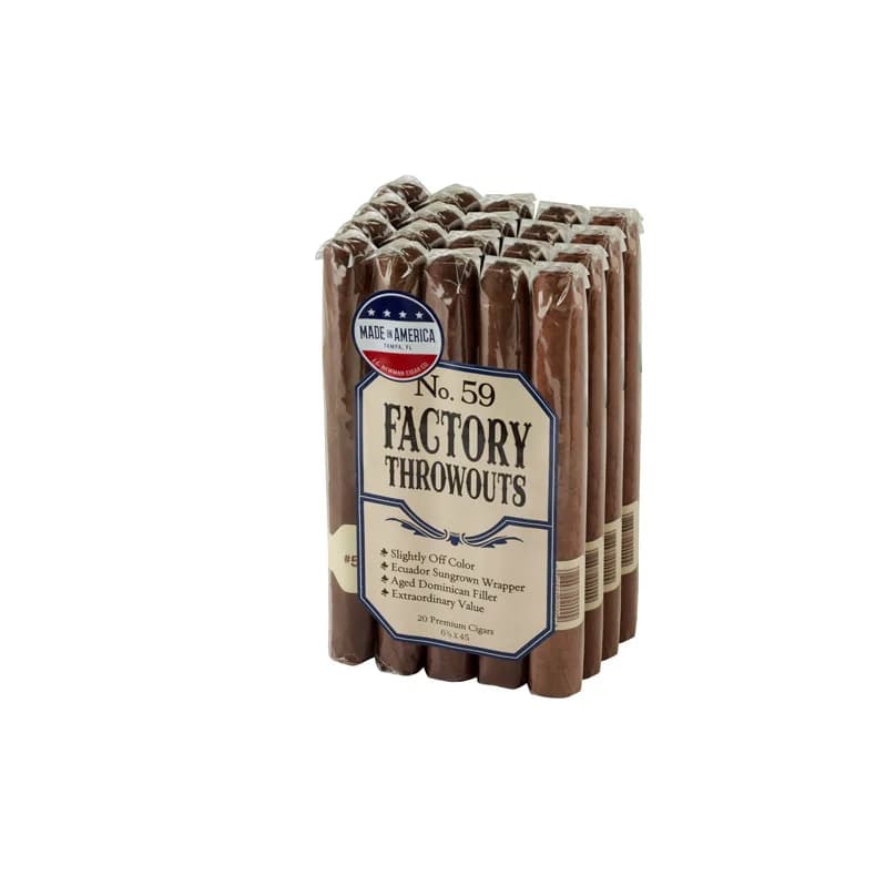 Factory Throwouts No. 59 Natural cigar listing