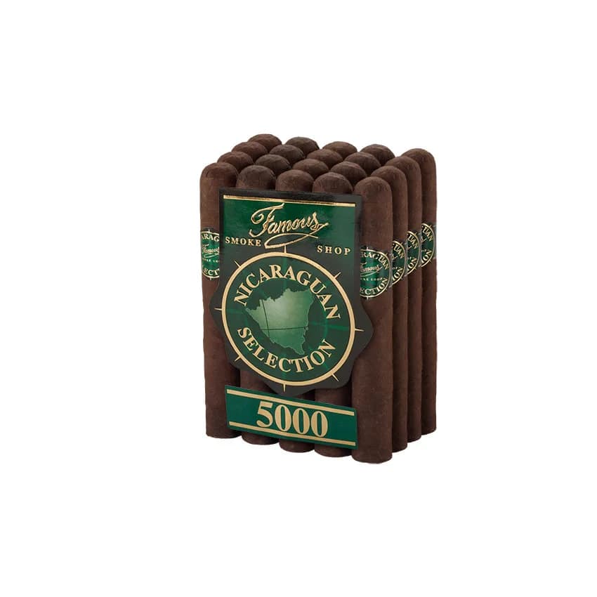 Famous Nicaraguan 5000 Robusto Maduro cigar listing