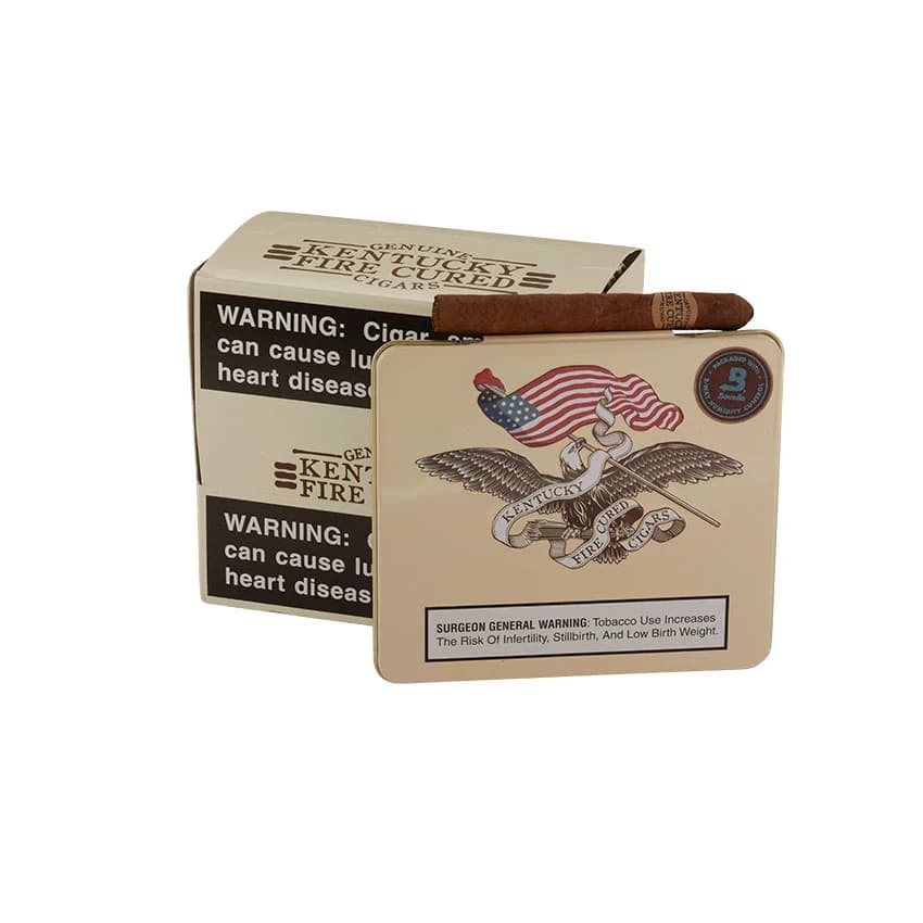 Kentucky Fired Cured ponies (10) Maduro cigar listing