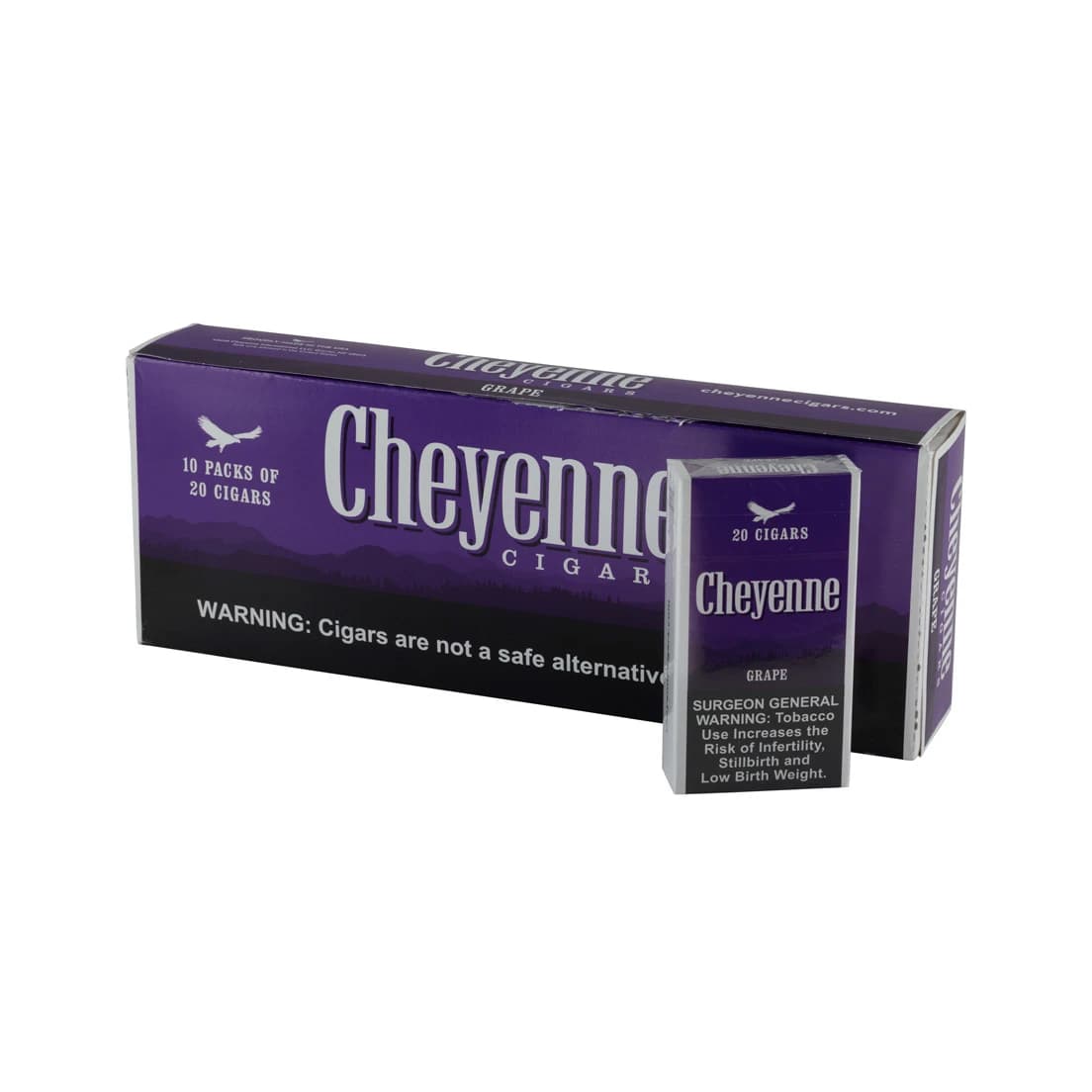 Cheyenne Grape Flavor (20) Natural cigar listing